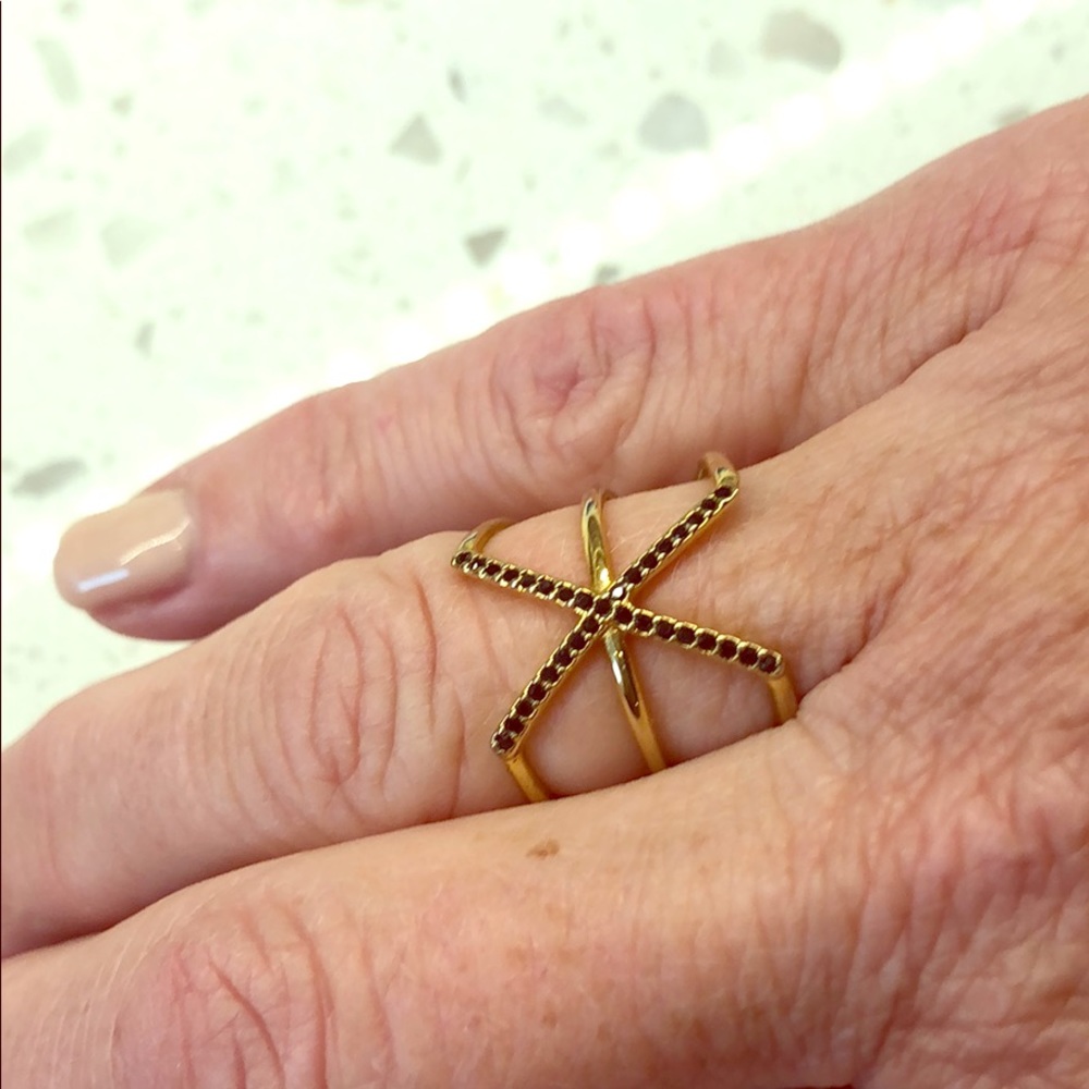 Stella and dot cross ring